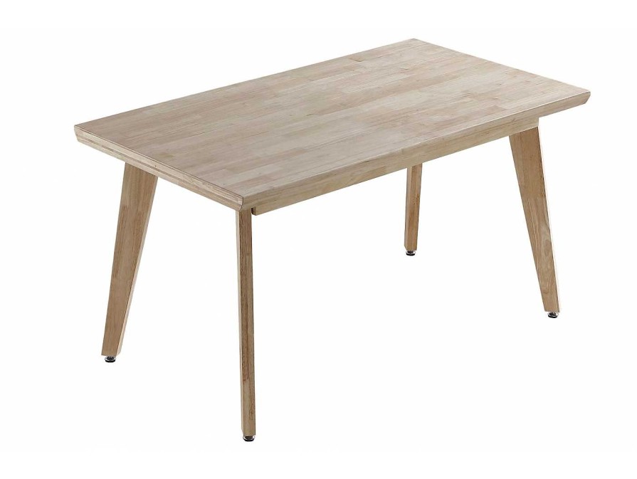 Salones Merkamueble | Mesa Comedor Fija Madera De 150 Cm Color Roble Nordish