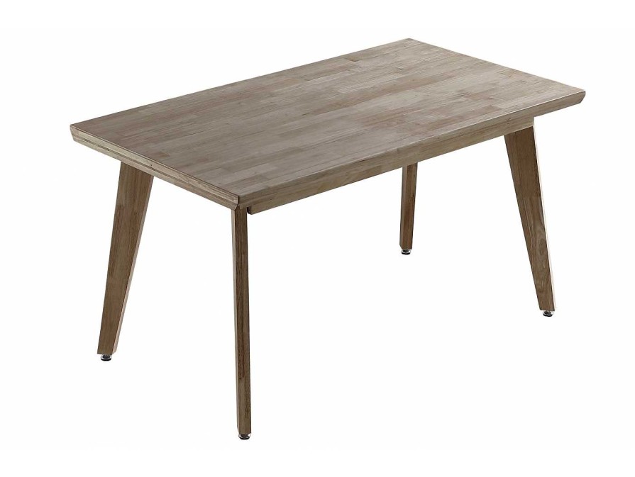 Salones Merkamueble | Mesa Comedor Fija Madera De 150 Cm Color Roble Honey