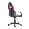 Juveniles Merkamueble | Silla Gaming Giratoria Y Altura Regulable Color Negro-Rojo