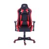 Juveniles Merkamueble | Silla Gaming Reclinable Y Giratoria Con Ruedas Antirayas Color Negro-Rojo