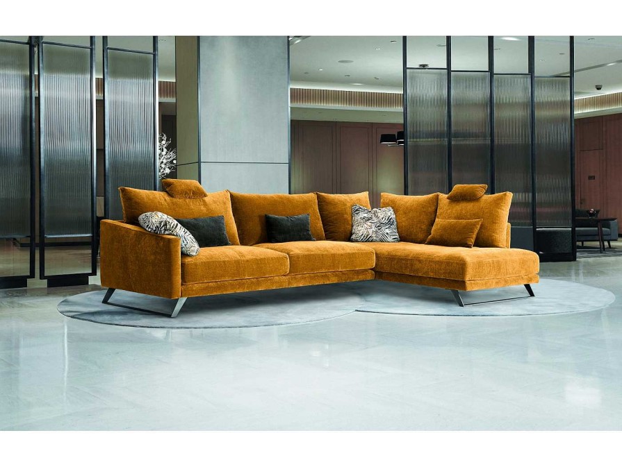 Sof S Merkamueble | Chaiselongue De Dise O Con Patas Met Licas Color Boston