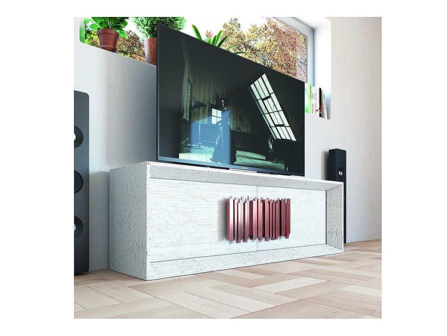 Salones Merkamueble | Mueble Tv Con Puertas Abatibles Color 901-043