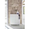 Salones Merkamueble | Aparador Vertical Color Blanco-Roble