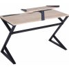 Juveniles Merkamueble | Mesa Gamer Color Roble Nordish-Negro