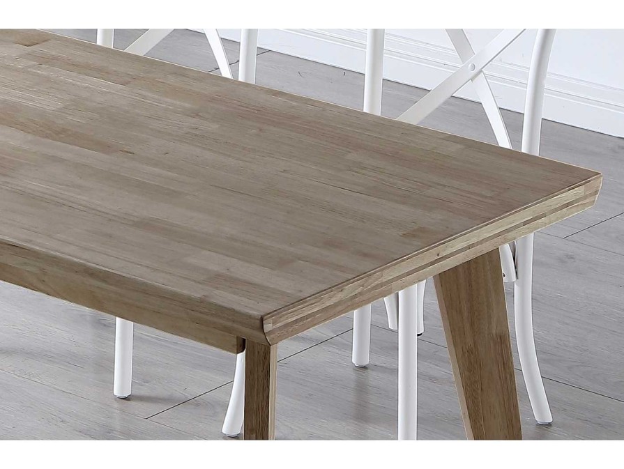 Salones Merkamueble | Mesa Comedor Fija Madera De 150 Cm Color Roble Honey