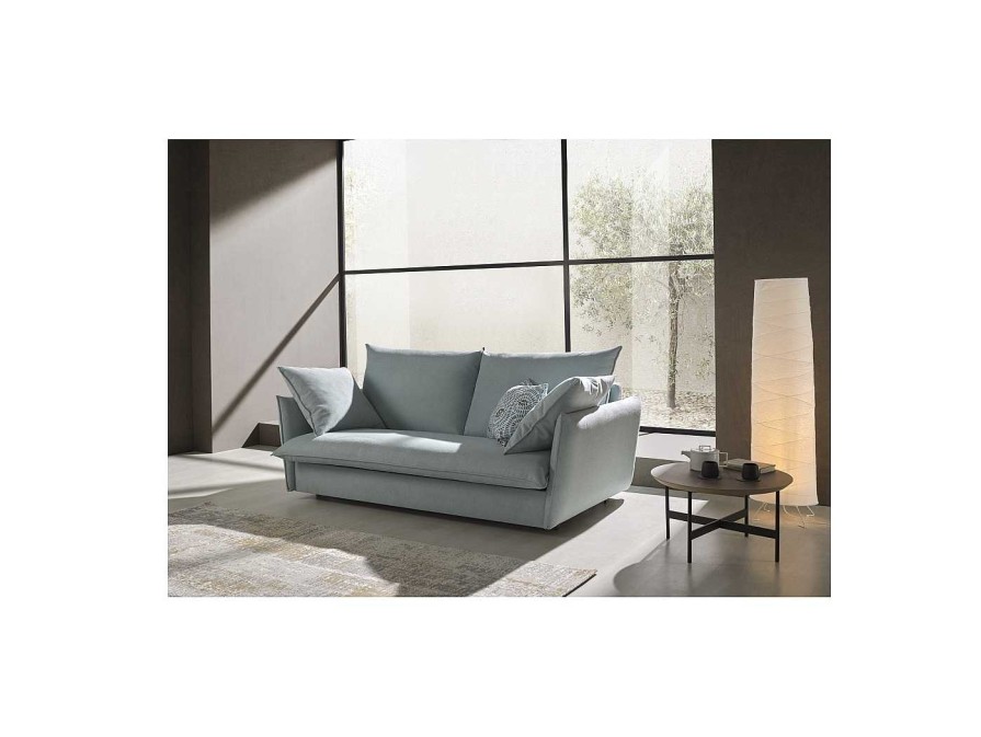 Sof S Merkamueble | Sof Cama De Apertura Italiana Color Celeste