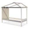 Juveniles Merkamueble | Cama Infantil Caba A Color Blanco-R Stico-Gris Claro