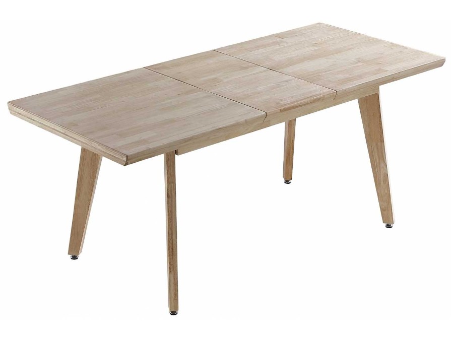 Salones Merkamueble | Mesa Comedor Extensible De 140 Cm Color Roble Nordish