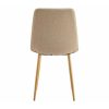 Salones Merkamueble | Pack 4 Sillas Comedor Tejido Color Beige-Roble